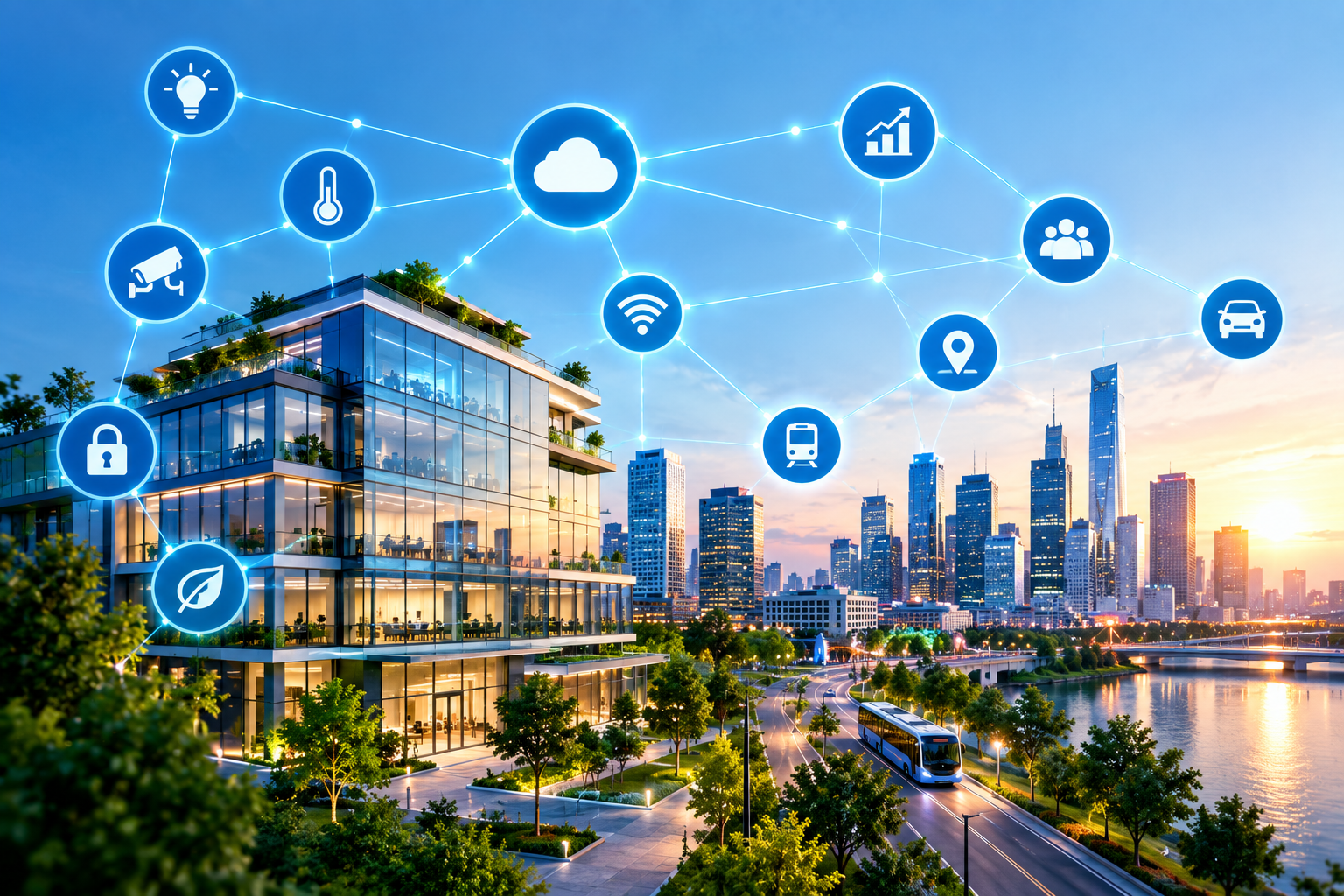 Villes et bâtiments intelligents